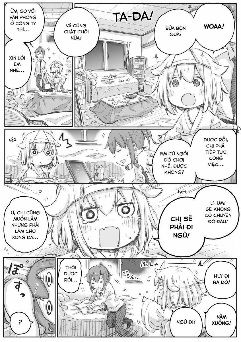 Shachiku-San Wa Youjo Yuurei Ni Iyasaretai Chương 5 Ảnh 3