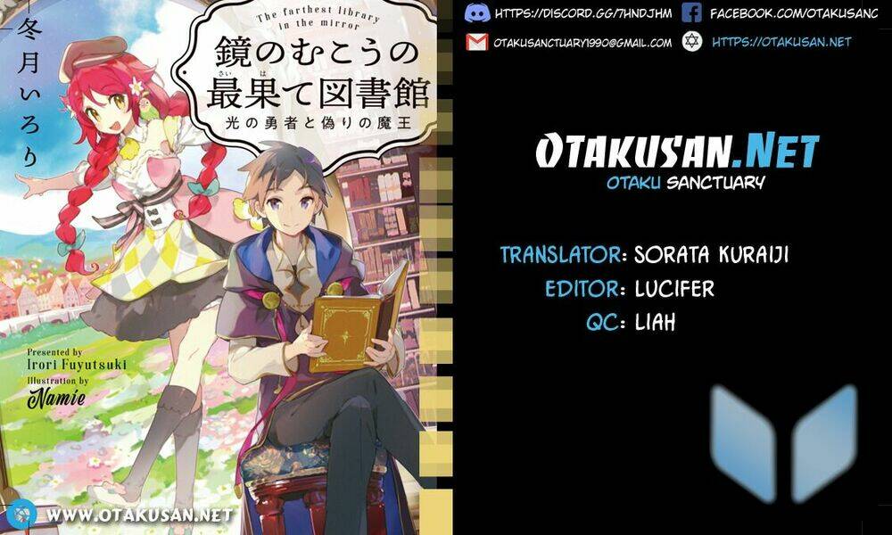 Kagami No Mukou No Saihate Toshokan: Kou No Yuusha To Itsuwari No Maou Chương 4 Ảnh 2