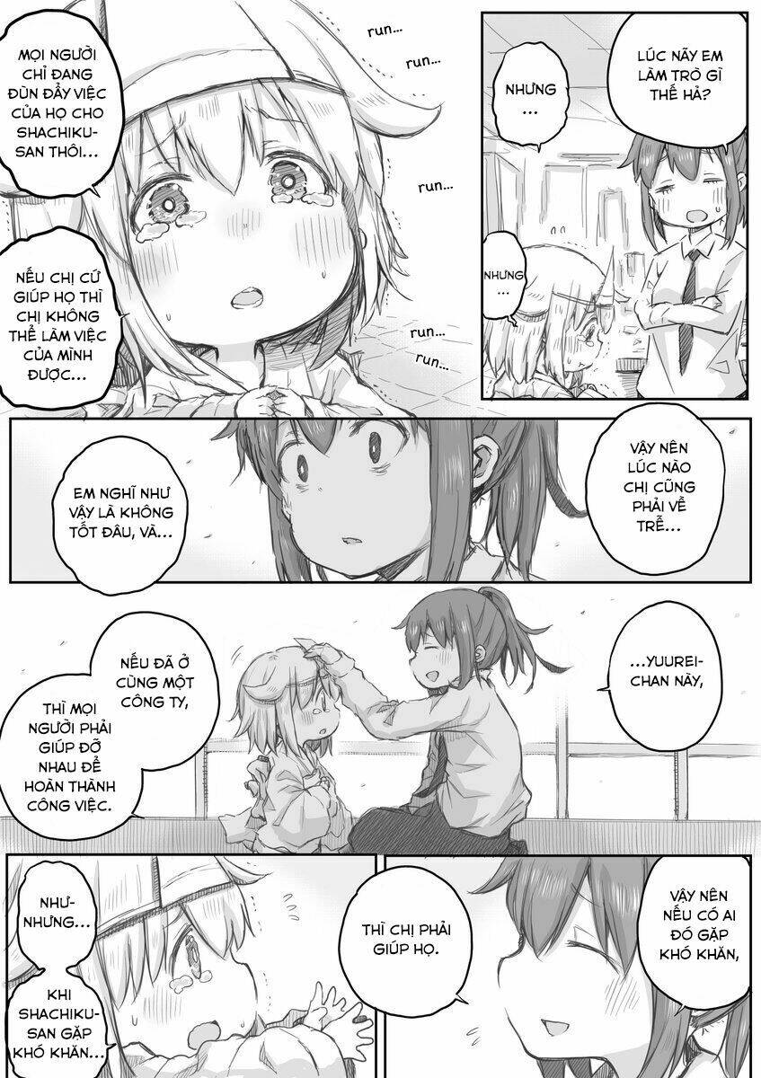 Shachiku-San Wa Youjo Yuurei Ni Iyasaretai Chương 15 Ảnh 5