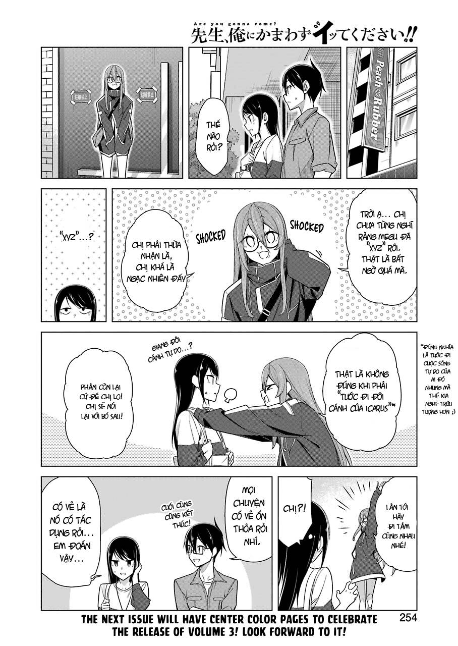 Sensei, Ore Ni Kamawazu Itte Kudasai!! Chương 27 Ảnh 17