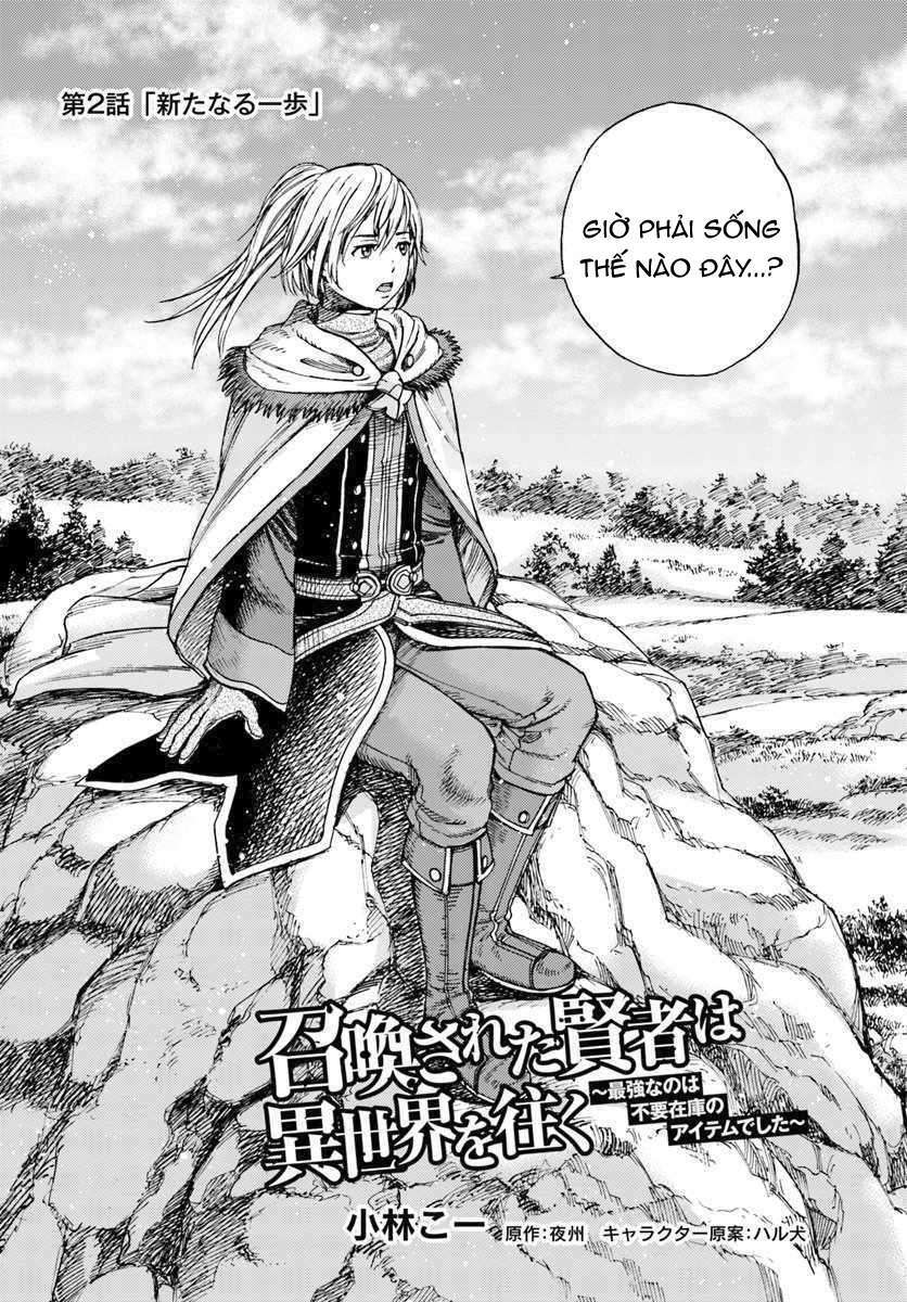 Shoukan Sareta Kenja Wa Isekai Wo Yuku - Saikyou Nano Wa Fuyou Zaiko No Item Deshita Chương 2 Ảnh 3