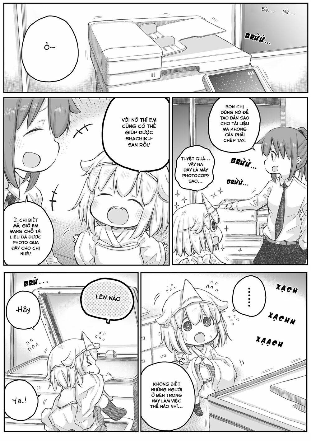 Shachiku-San Wa Youjo Yuurei Ni Iyasaretai Chương 23 Ảnh 2