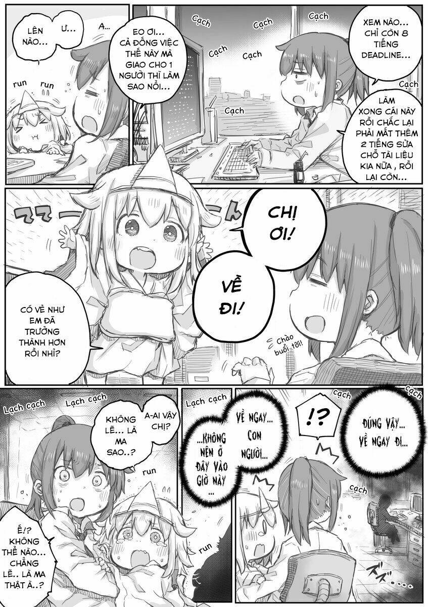 Shachiku-San Wa Youjo Yuurei Ni Iyasaretai Chương 12 Ảnh 3