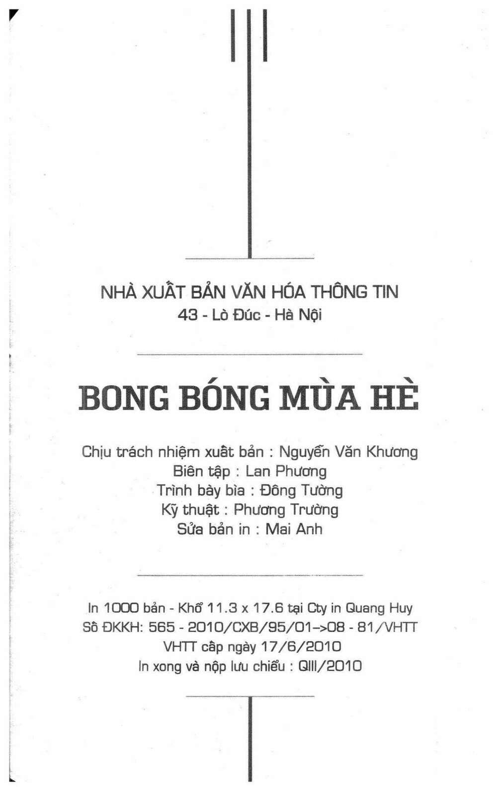 Bong Bóng Mùa Hè Chương 29 Ảnh 3