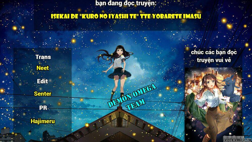 Isekai De "Kuro No Iyashi Te" Tte Yobarete Imasu Chương 10 Ảnh 3