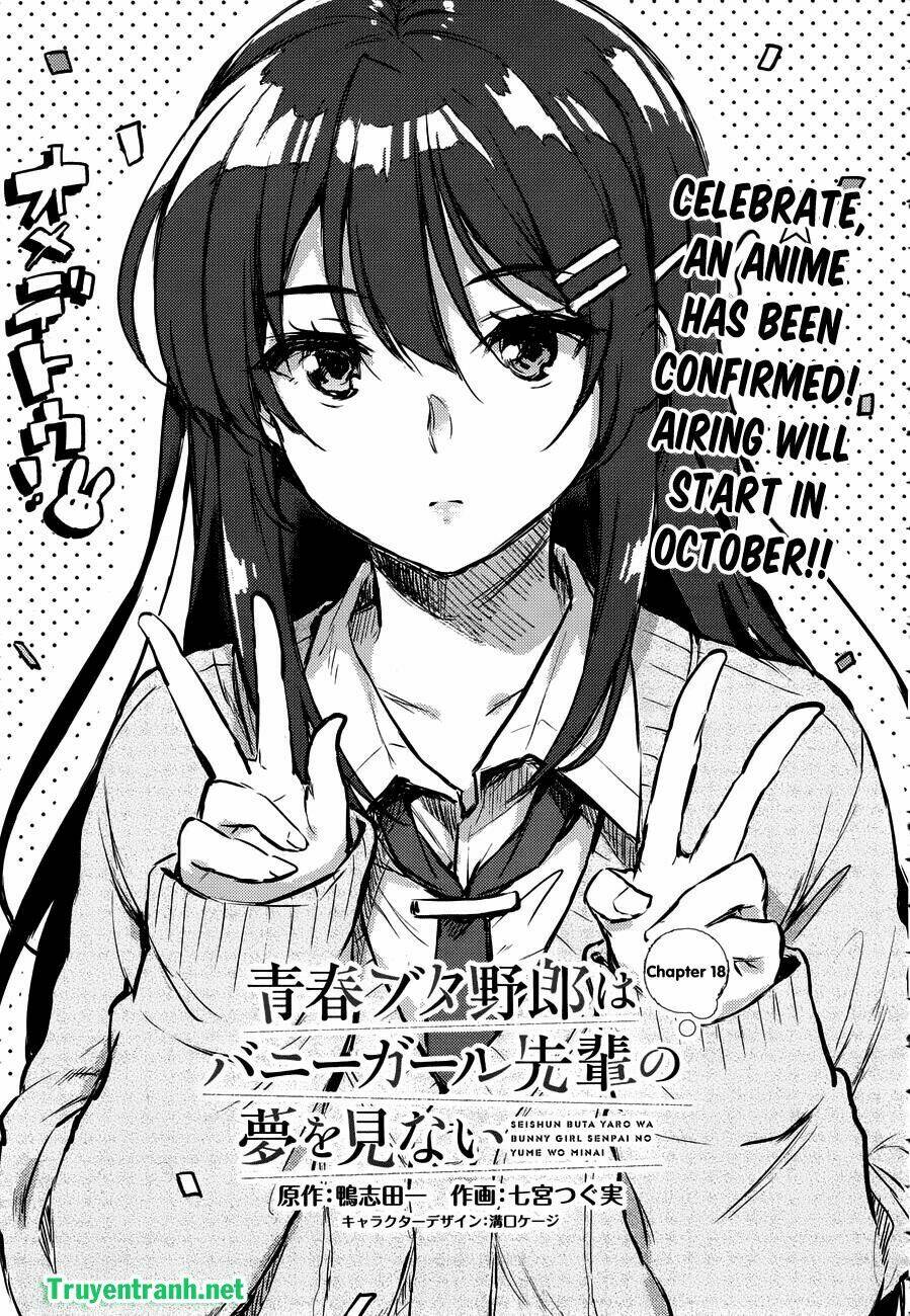 Seishun Buta Yarou Wa Bunny Girl Senpai No Yume O Minai Chương 28 Ảnh 4