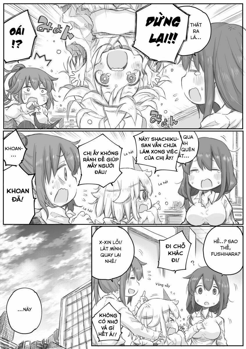 Shachiku-San Wa Youjo Yuurei Ni Iyasaretai Chương 15 Ảnh 4