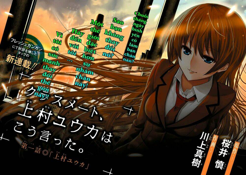Classmate, Kamimura Yuuka Wa Kou Itta Chương 1 Ảnh 4