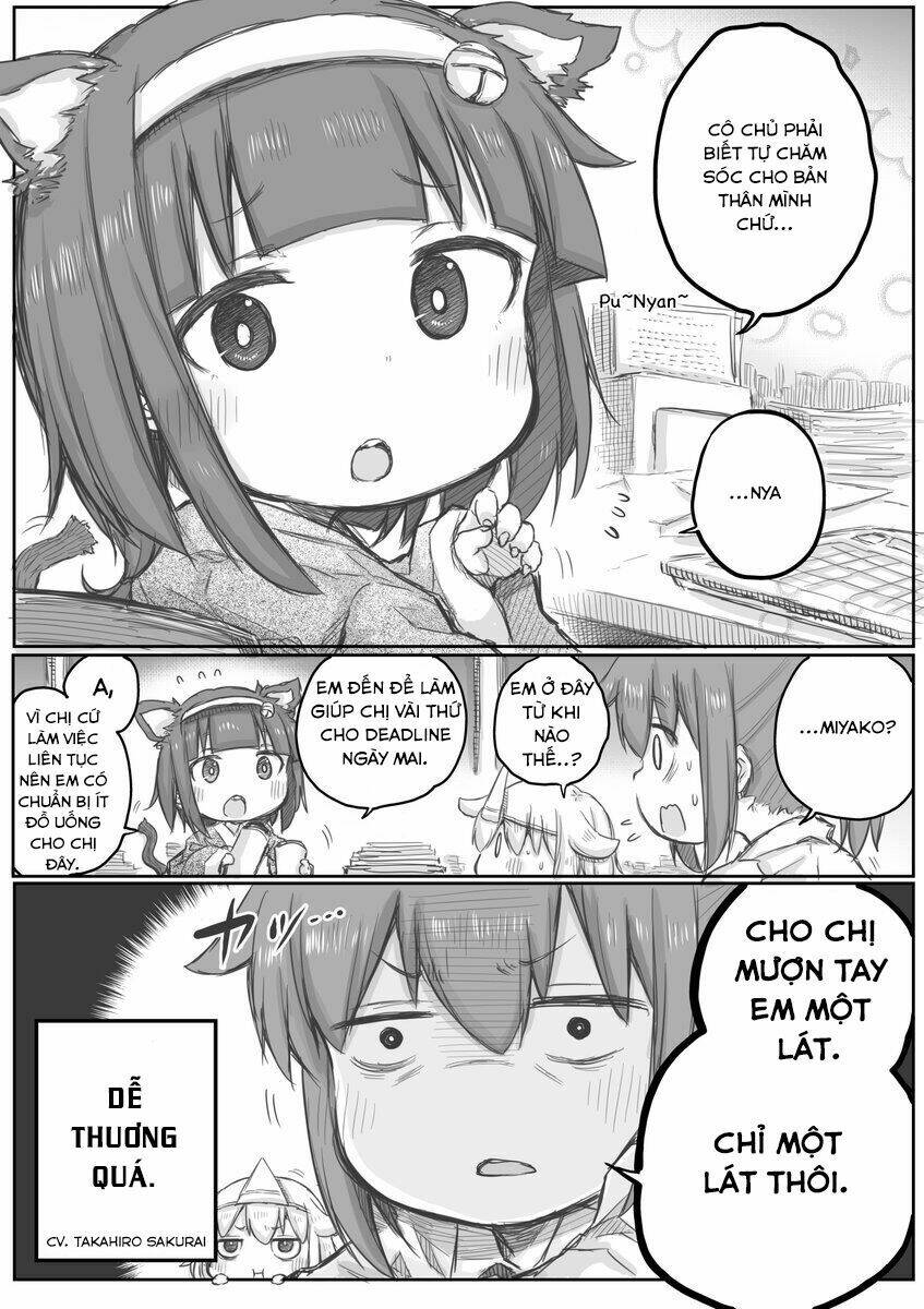 Shachiku-San Wa Youjo Yuurei Ni Iyasaretai Chương 12 Ảnh 4