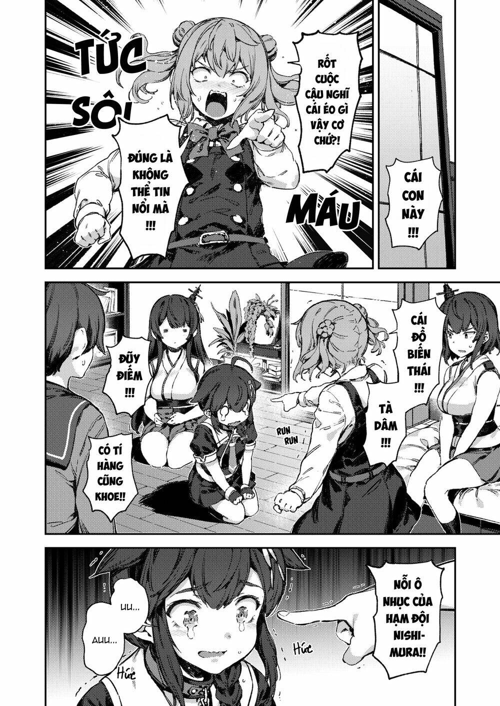 Kancolle - Truyền Kỳ Cảng Đen Của Mấy Thím Chương 1 Ảnh 11