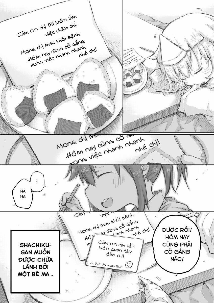 Shachiku-San Wa Youjo Yuurei Ni Iyasaretai Chương 7 Ảnh 6