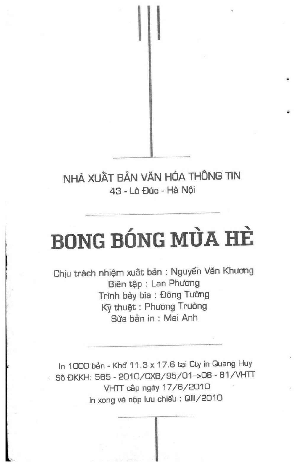 Bong Bóng Mùa Hè Chương 28 Ảnh 3
