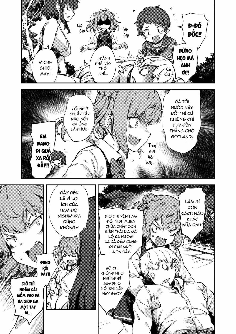 Kancolle - Truyền Kỳ Cảng Đen Của Mấy Thím Chương 1 Ảnh 38