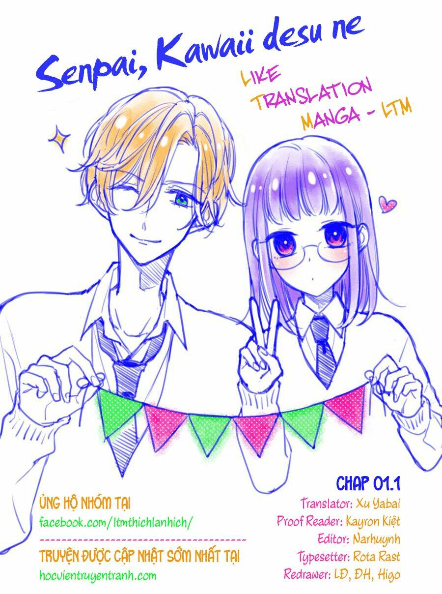 Senpai, Kawaii Desu Ne Chương 1.1 Ảnh 3