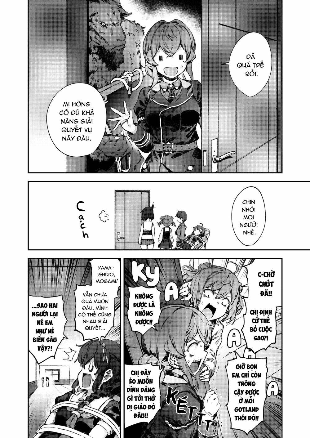 Kancolle - Truyền Kỳ Cảng Đen Của Mấy Thím Chương 1 Ảnh 29