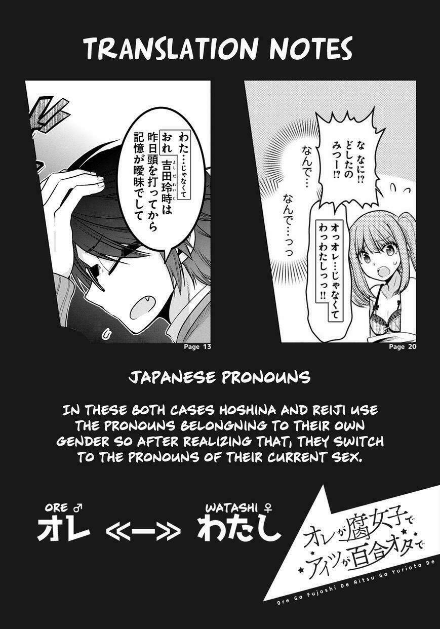 Ore Ga Fujoshi De Aitsu Ga Yuriota De Chương 3 Ảnh 40