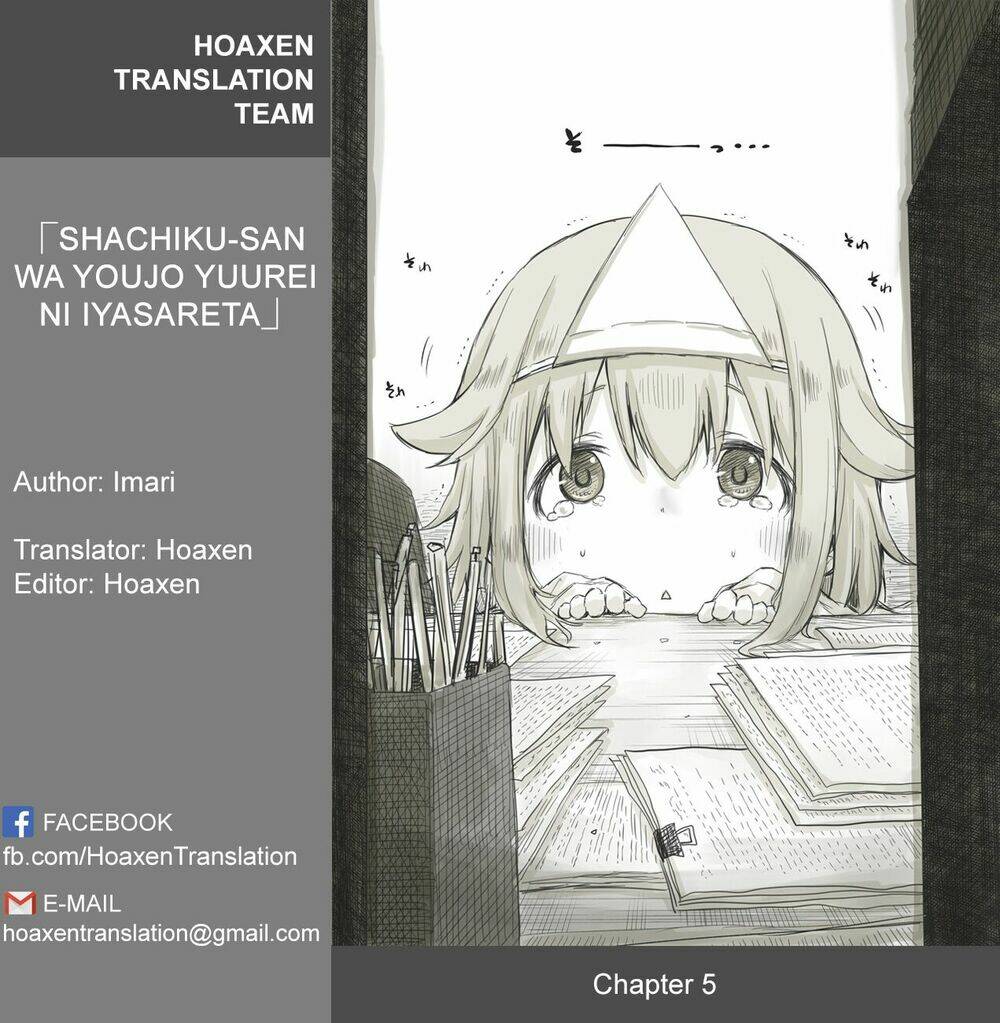Shachiku-San Wa Youjo Yuurei Ni Iyasaretai Chương 5 Ảnh 2