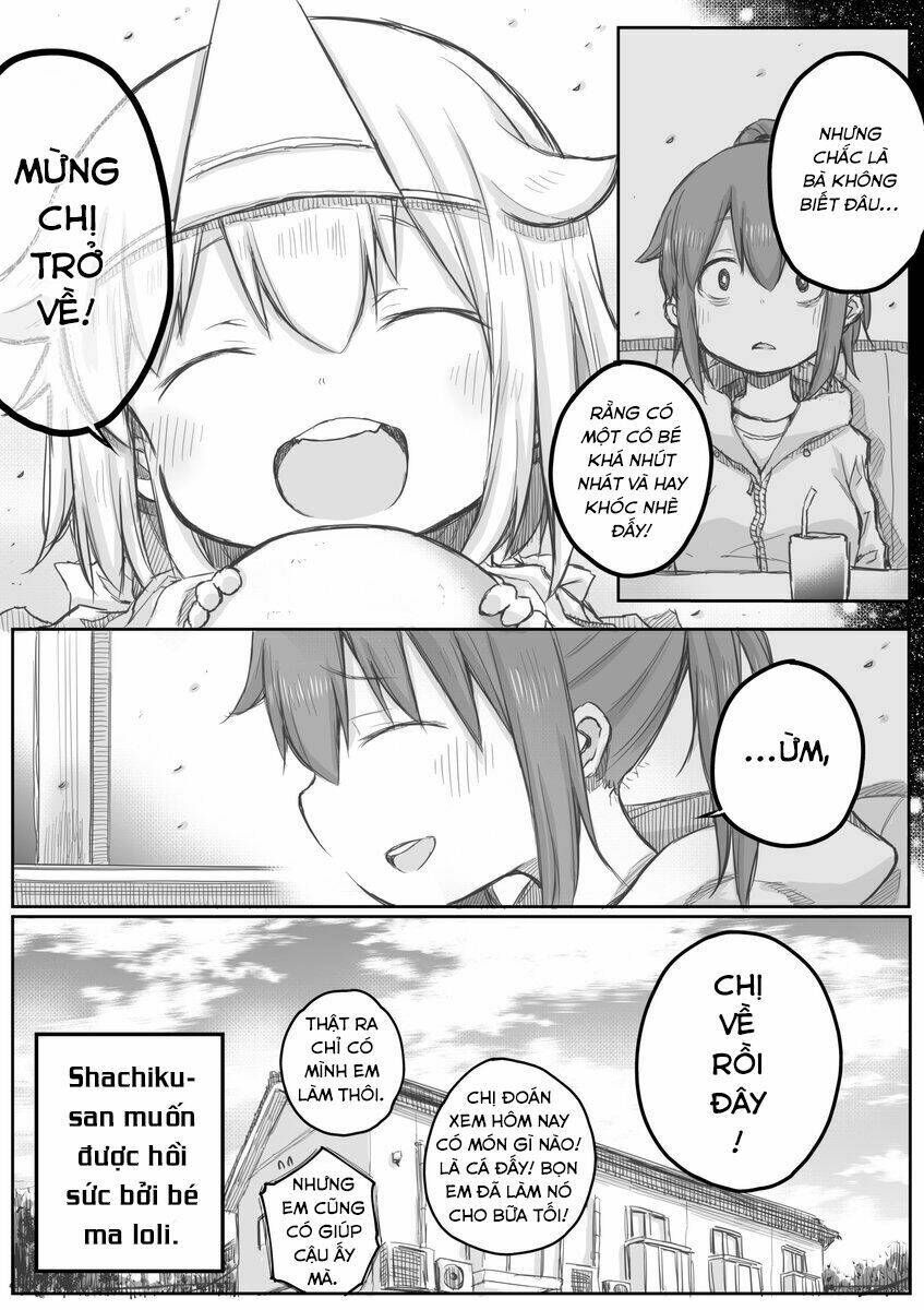 Shachiku-San Wa Youjo Yuurei Ni Iyasaretai Chương 13 Ảnh 6