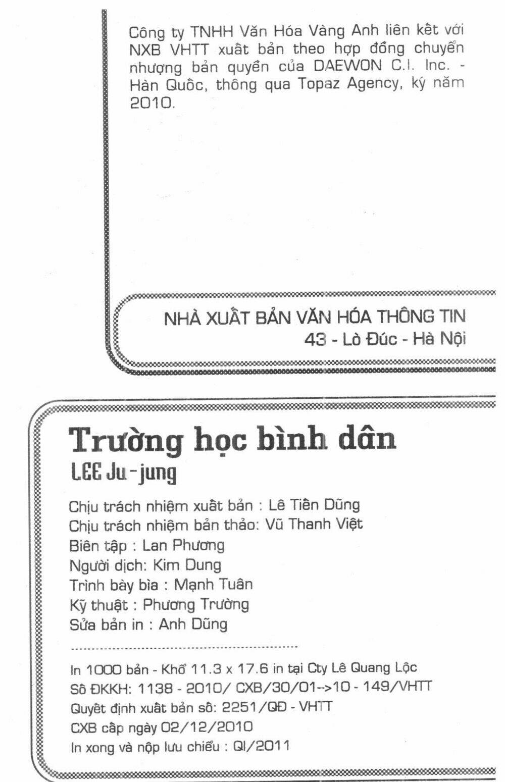 Ordinary School Chương 3 Ảnh 3