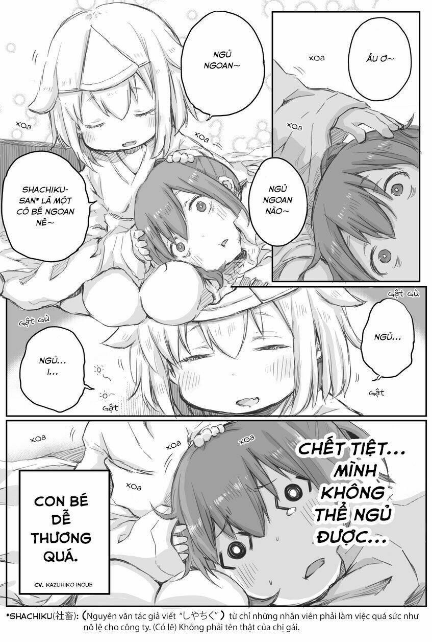 Shachiku-San Wa Youjo Yuurei Ni Iyasaretai Chương 5 Ảnh 4