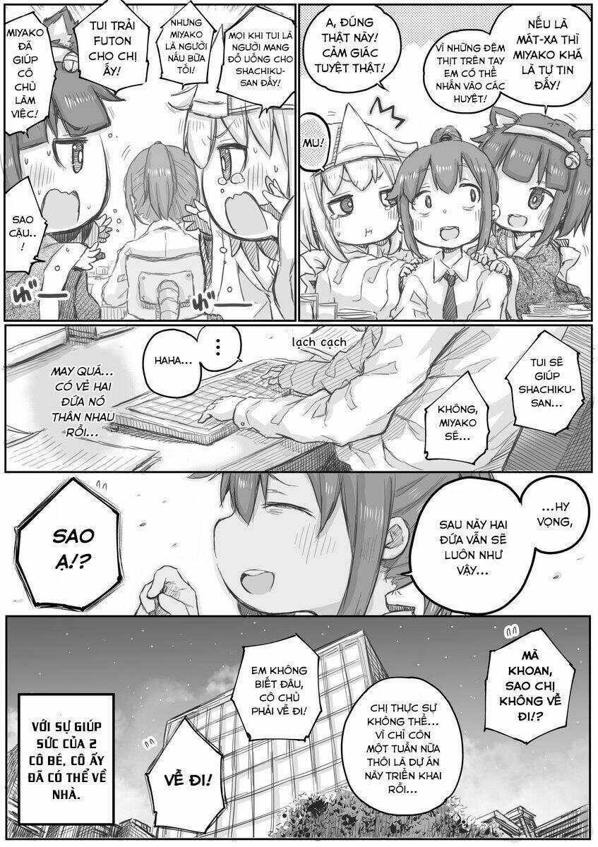 Shachiku-San Wa Youjo Yuurei Ni Iyasaretai Chương 12 Ảnh 6