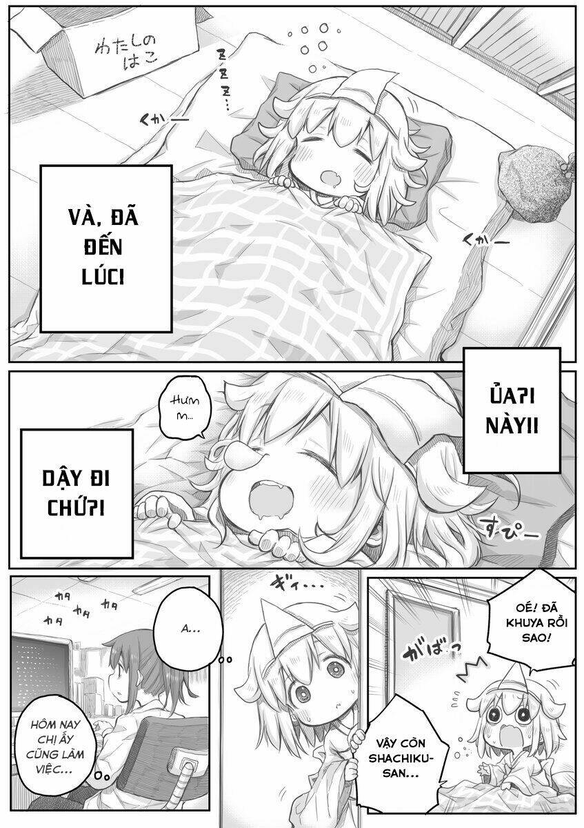 Shachiku-San Wa Youjo Yuurei Ni Iyasaretai Chương 19 Ảnh 5