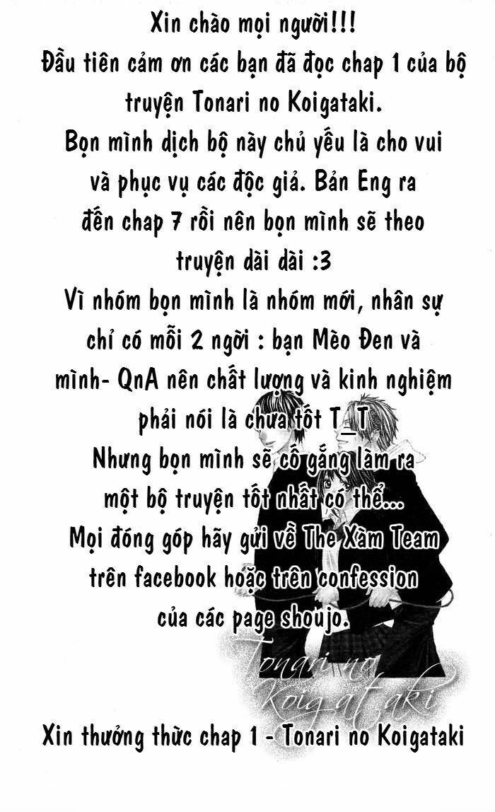 Tonari No Koigataki Chương 1 Ảnh 5