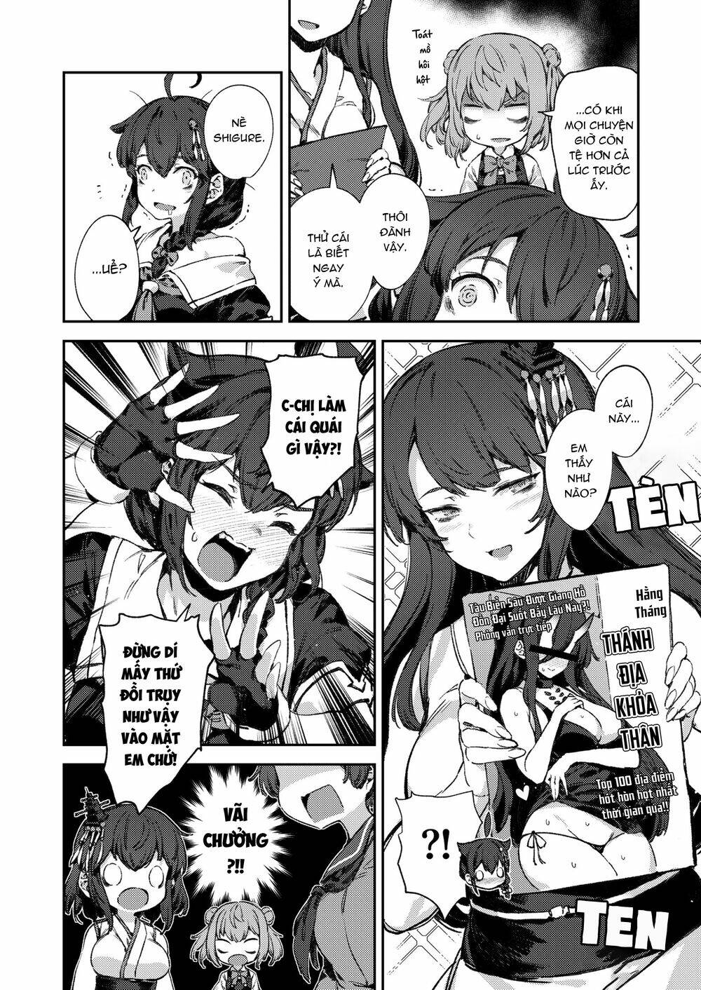 Kancolle - Truyền Kỳ Cảng Đen Của Mấy Thím Chương 1 Ảnh 31