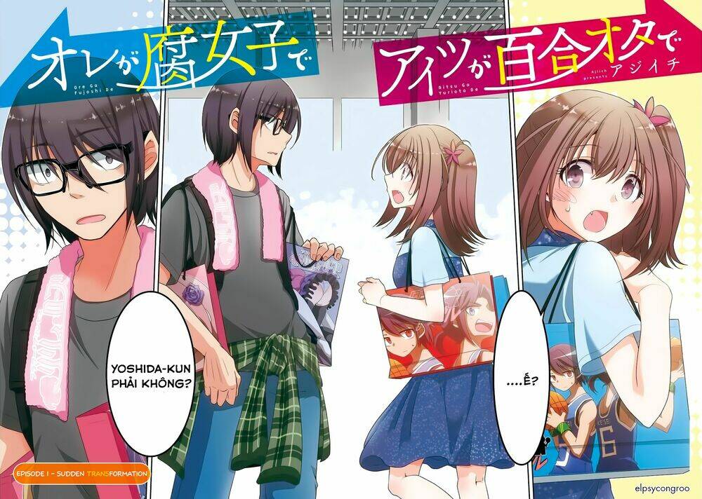 Ore Ga Fujoshi De Aitsu Ga Yuriota De Chương 1 Ảnh 7