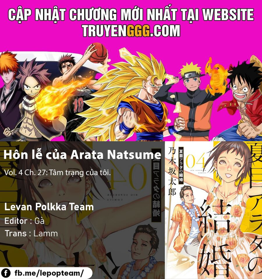 Đám Cưới Của Natsume Arata Chương 27 Ảnh 2