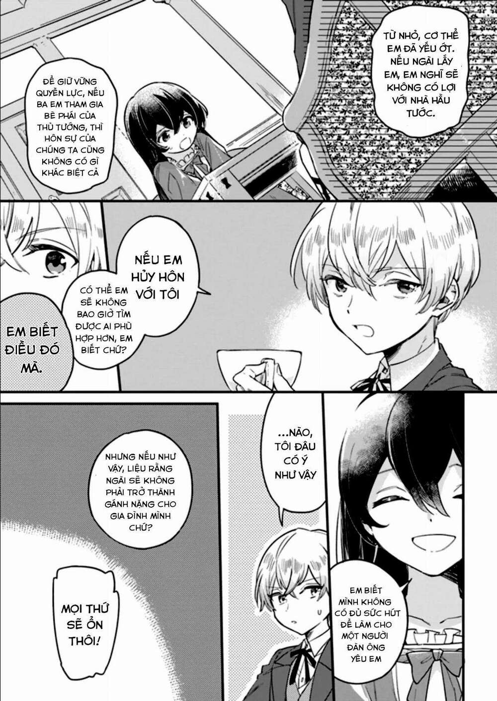 Yowaki Max Reijou Nanoni, Ratsuwan Konyakusha-Sama No Kake Ni Notte Shimatta Even Though Chương 1.3 Ảnh 3