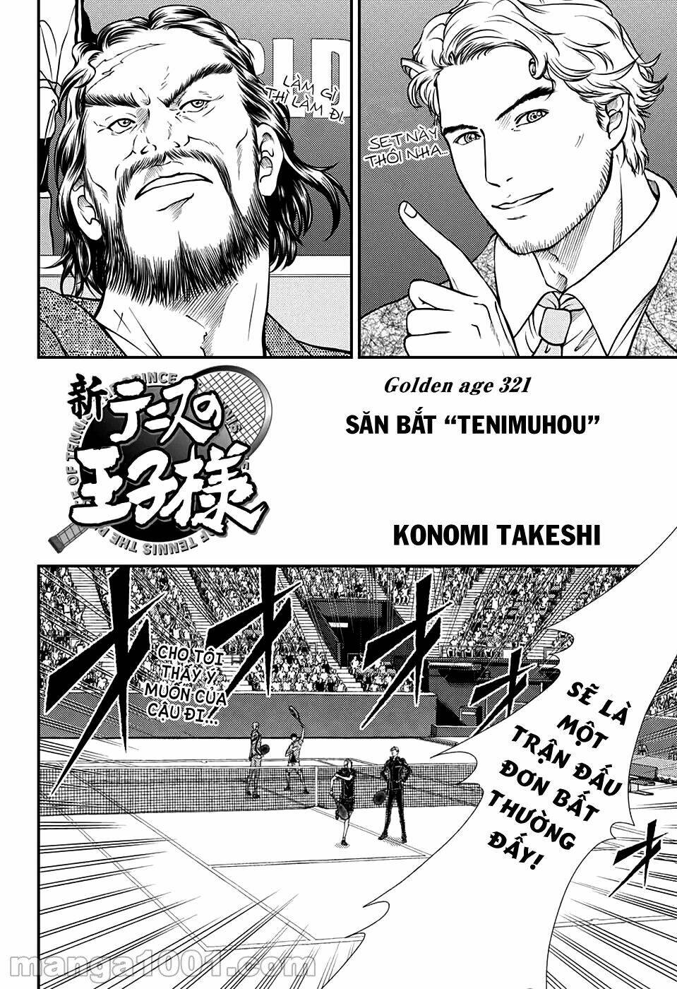 New Prince Of Tennis Chương 321 Ảnh 4