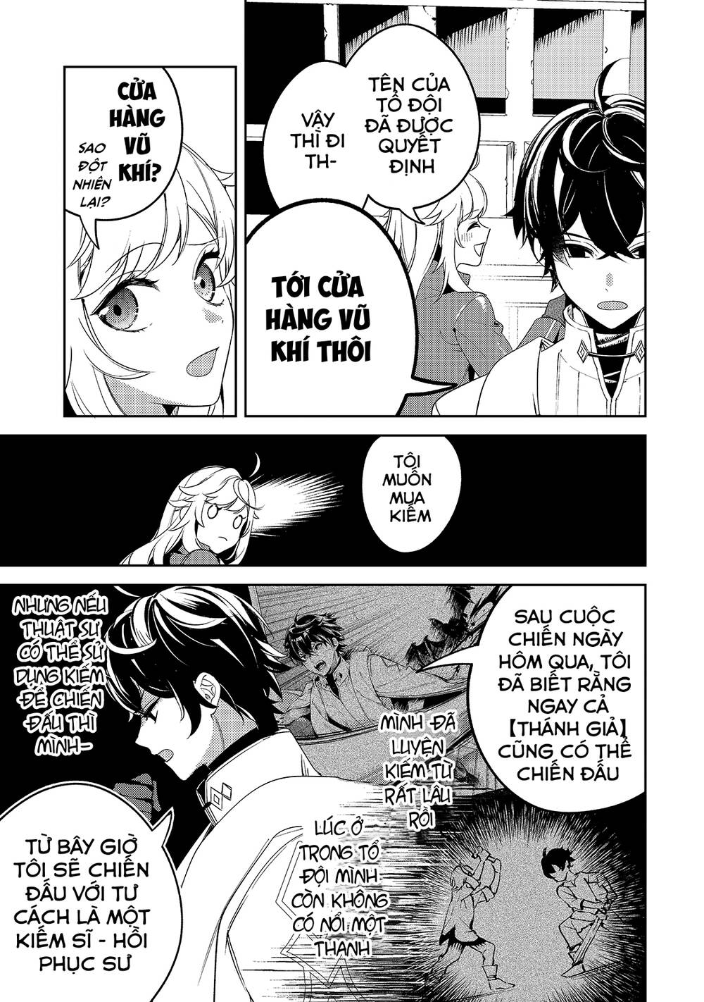 Kurotonbi No Seija ~Tsuihou Sareta Kaifuku Jutsushi Wa, Ariamaru Maryoku De Yami Mahou Wo Kiwameru Chương 3 Ảnh 17
