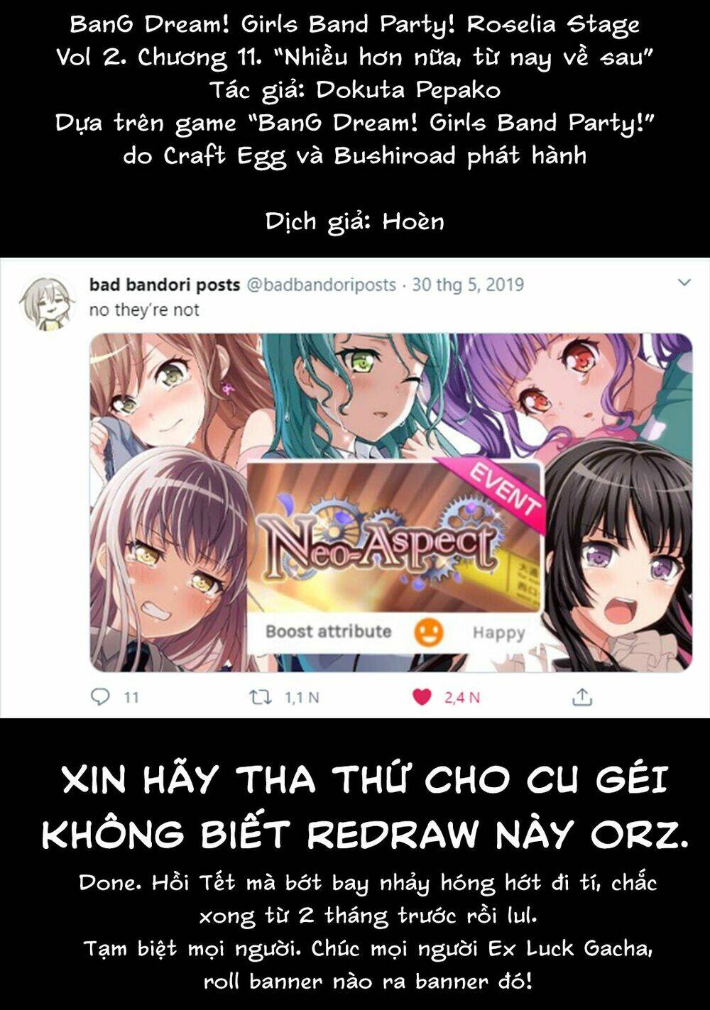 Bang Dream! Girls Band Party! Roselia Stage Chương 11 Ảnh 31