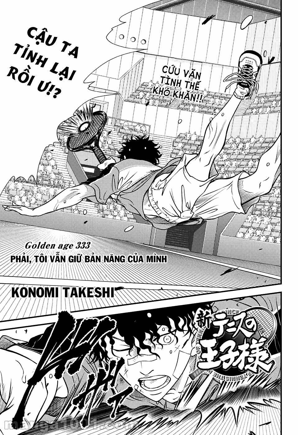 New Prince Of Tennis Chương 333 Ảnh 3