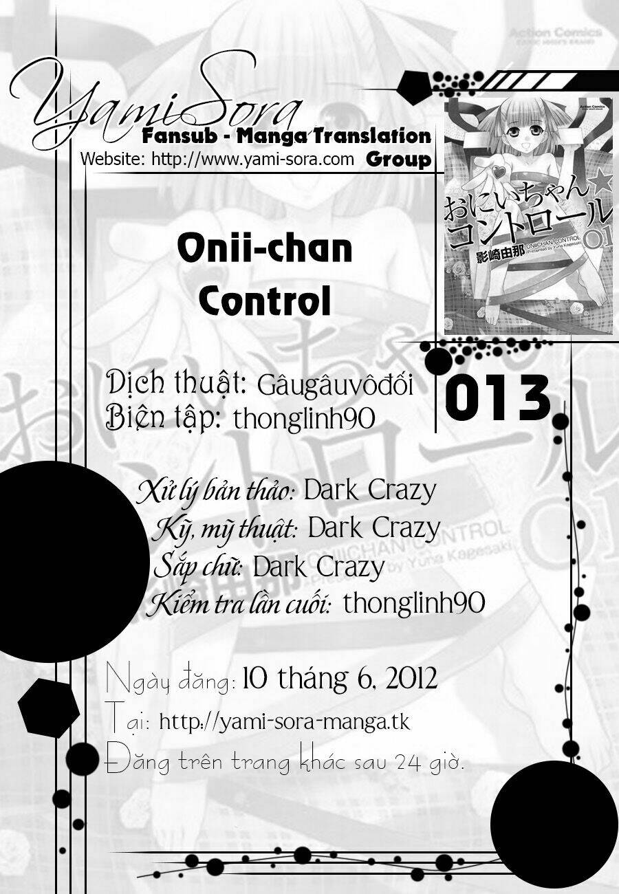 Oniichan Control Chương 13 Ảnh 2