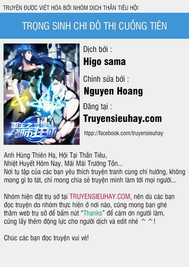 Trùng Sinh Chi Đô Thị Cuồng Tiên Chương 38 Ảnh 2
