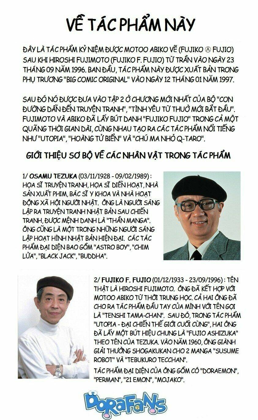 Tự Truyện Của Fujiko Fujio Chương 1 Ảnh 33