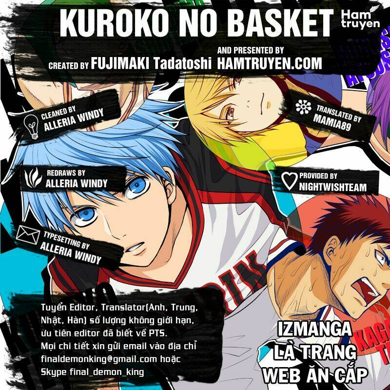 Vua Bóng Rổ Kuroko Chương 270 Ảnh 2