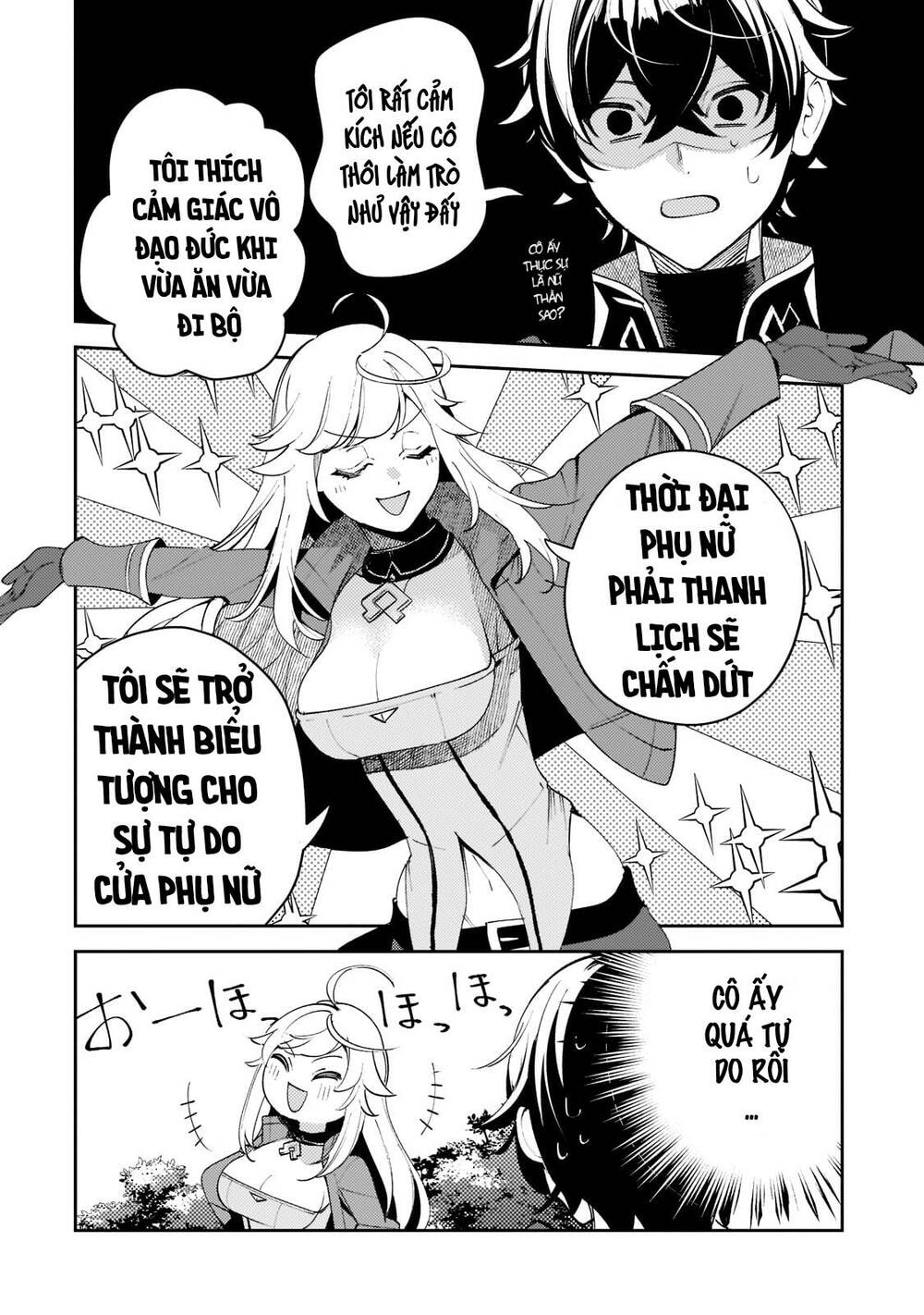 Kurotonbi No Seija ~Tsuihou Sareta Kaifuku Jutsushi Wa, Ariamaru Maryoku De Yami Mahou Wo Kiwameru Chương 8 Ảnh 14