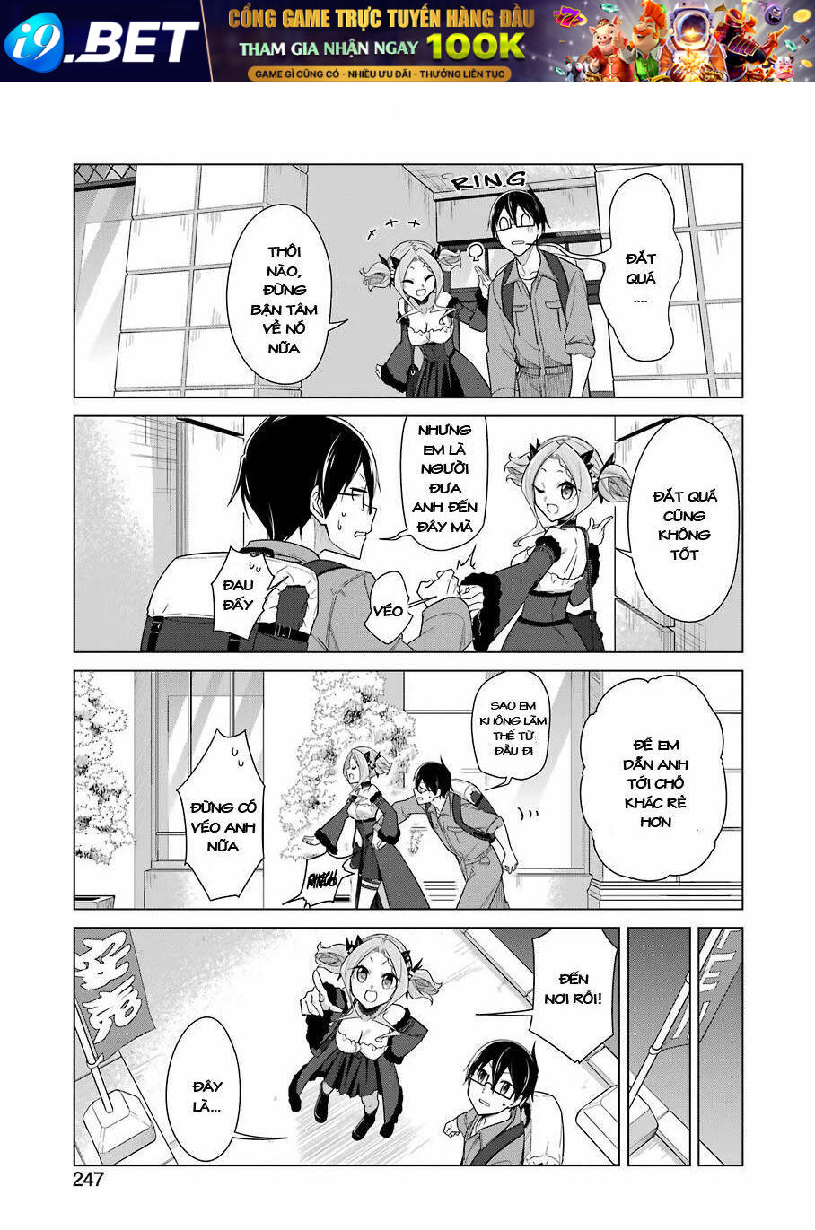 Sensei, Ore Ni Kamawazu Itte Kudasai!! Chương 23 Ảnh 7