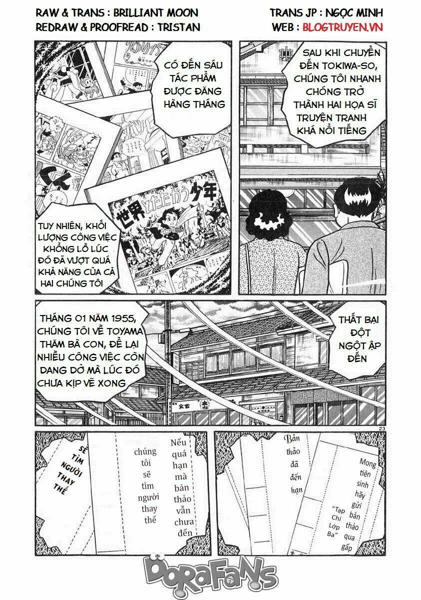 Tự Truyện Của Fujiko Fujio Chương 1 Ảnh 27