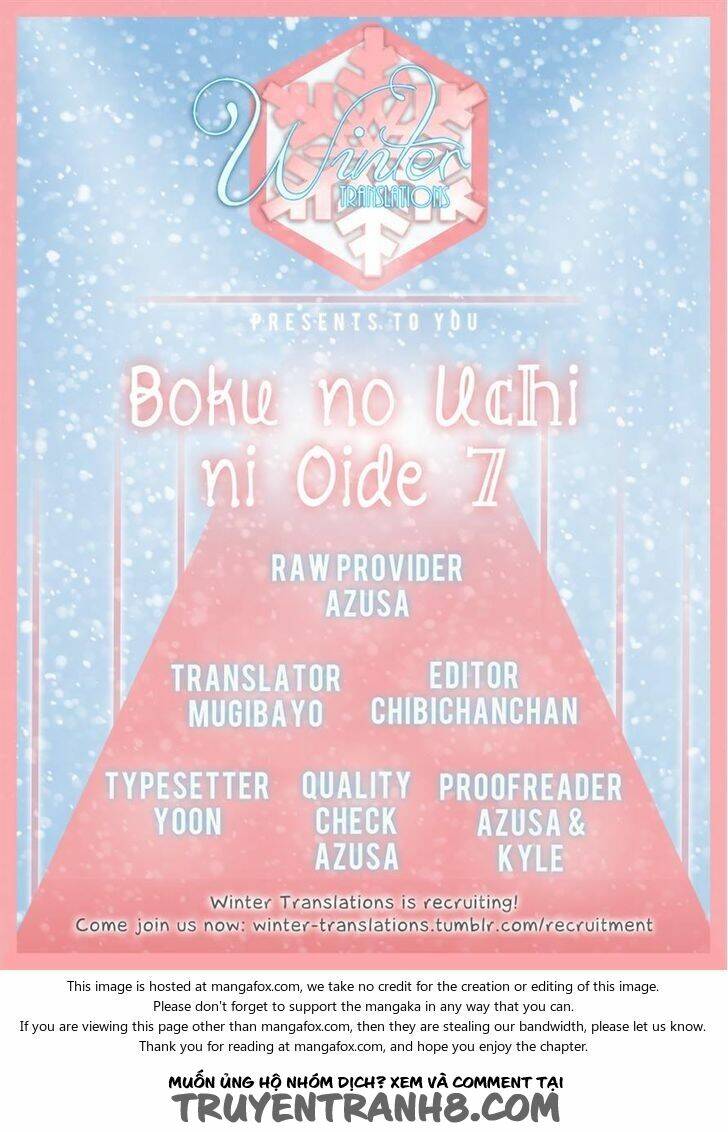 Boku No Uchi Ni Oide Chương 7 Ảnh 41