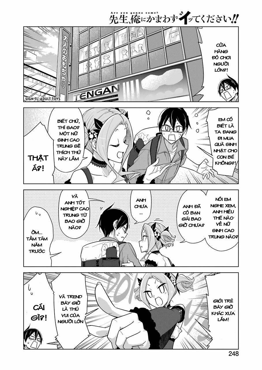 Sensei, Ore Ni Kamawazu Itte Kudasai!! Chương 23 Ảnh 8