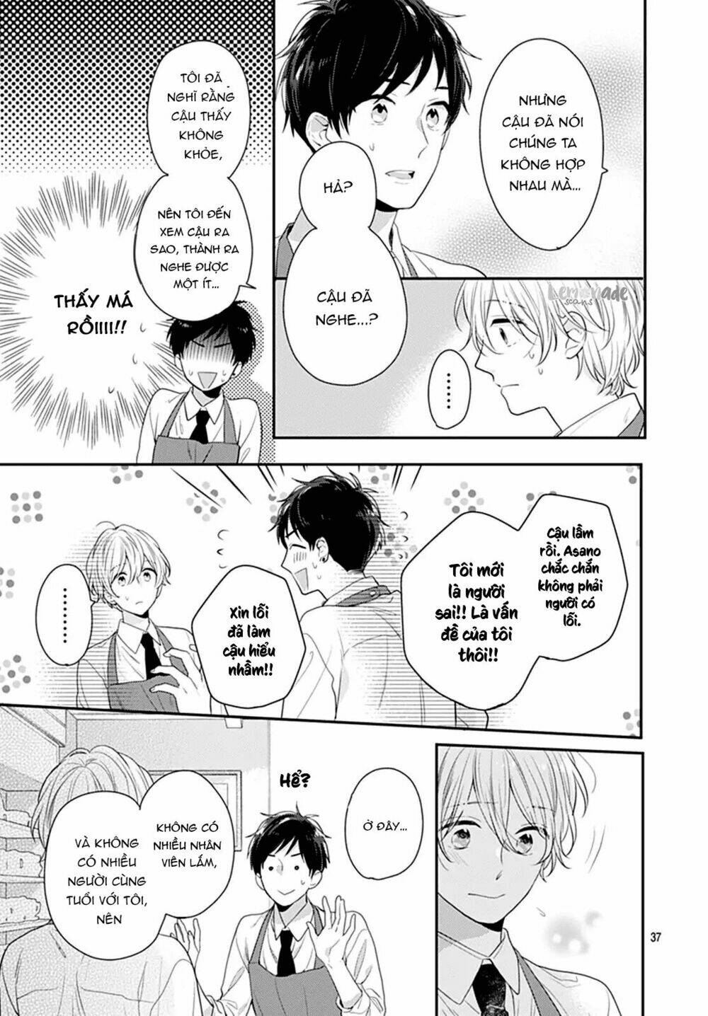 Soko No Koisuru Baitosho-Kun Chương 1 Ảnh 41