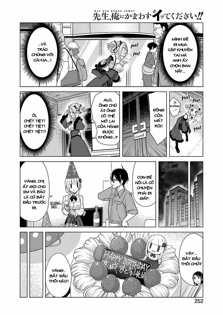 Sensei, Ore Ni Kamawazu Itte Kudasai!! Chương 23 Ảnh 12
