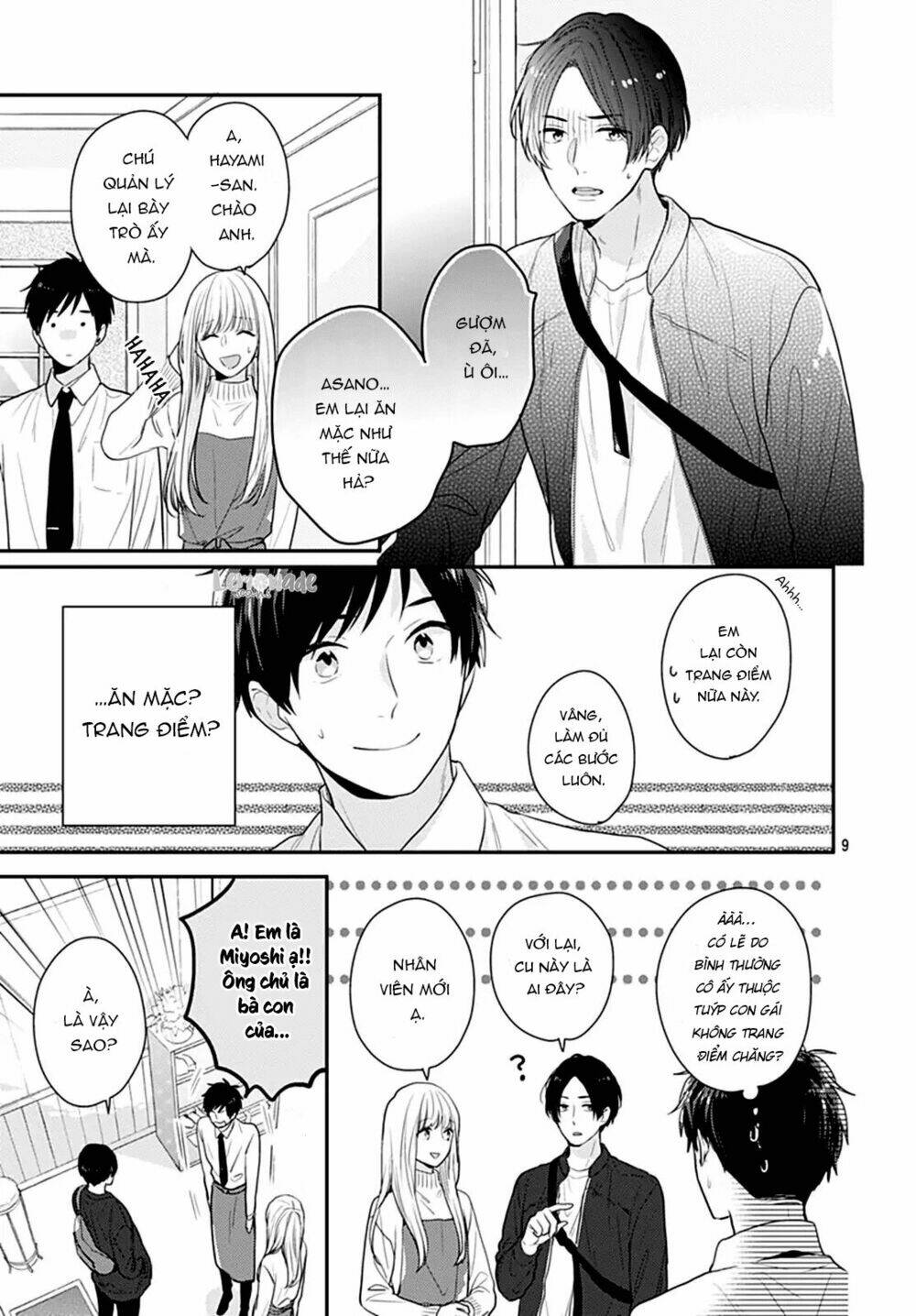 Soko No Koisuru Baitosho-Kun Chương 1 Ảnh 13