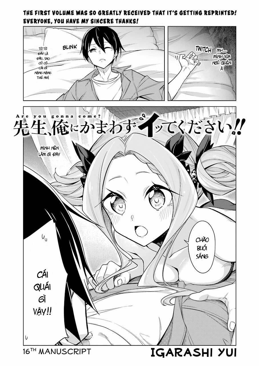 Sensei, Ore Ni Kamawazu Itte Kudasai!! Chương 16 Ảnh 3
