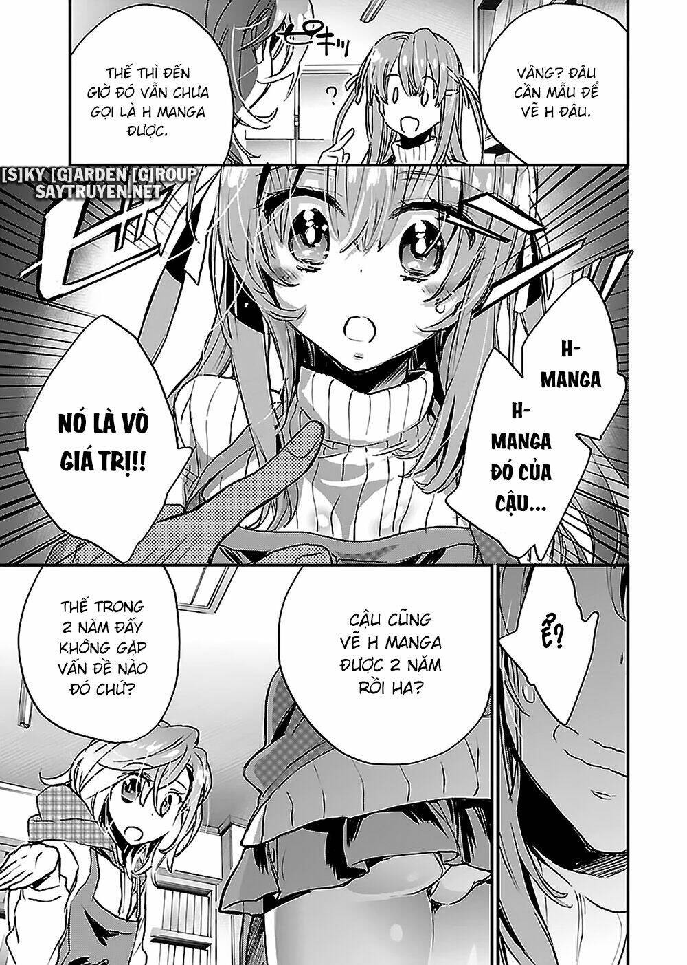 Onna No Ko Ga H-Na Manga Egaicha Dame Desuka Chương 18 Ảnh 24