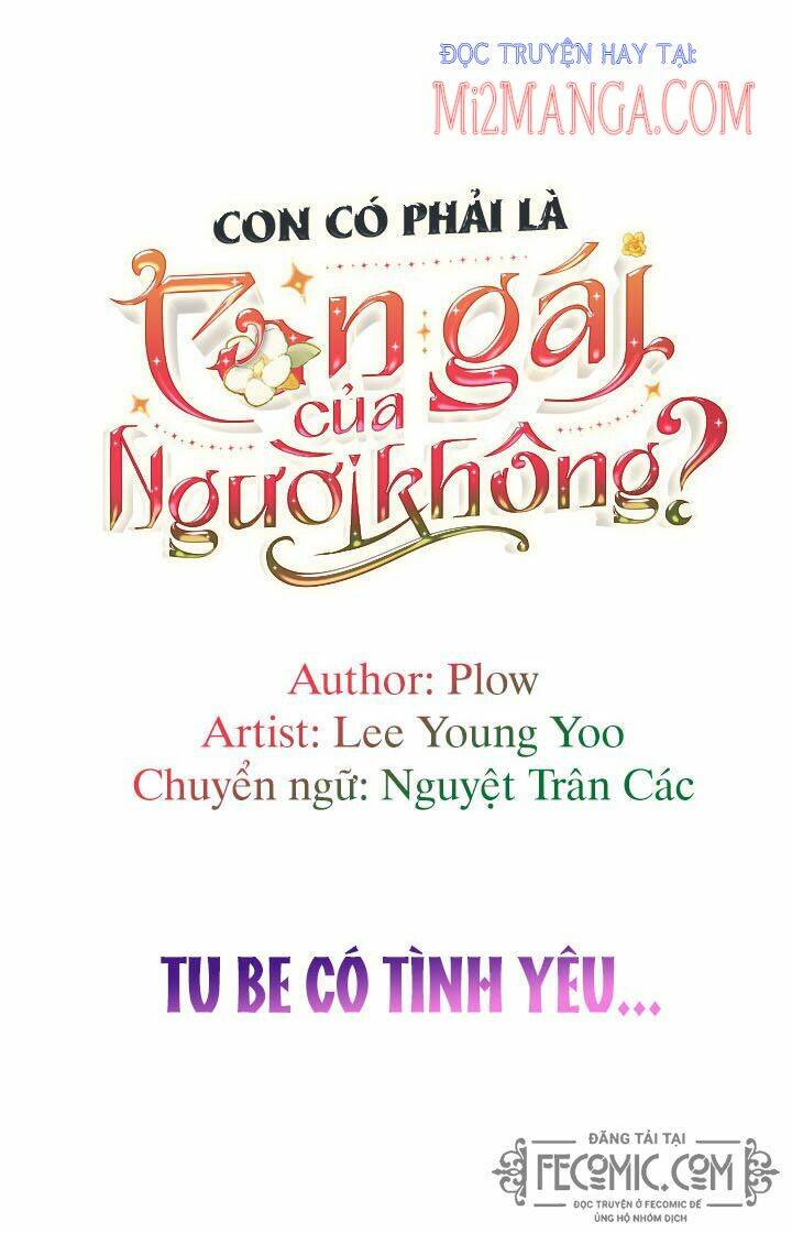 Con Có Phải Con Là Con Gái Của Ngài Không? Chương 67.5 Ảnh 34